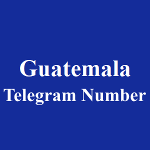 Guatemala Telegram Number