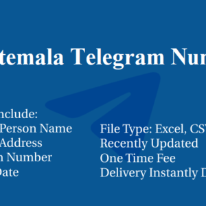 Guatemala telegram database