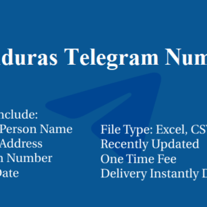 Honduras telegram database