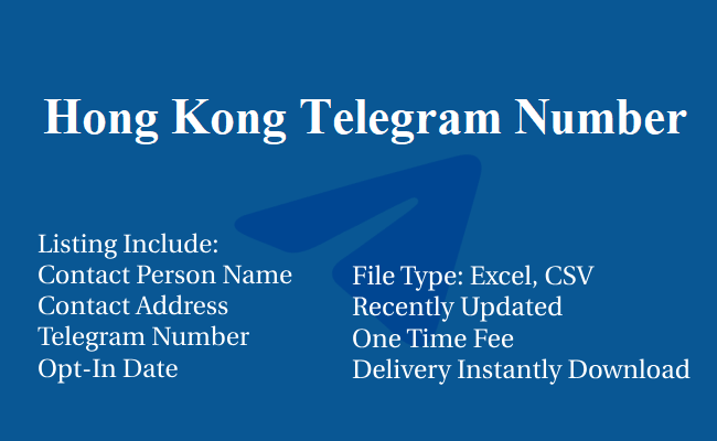 Hong Kong Telegram Number