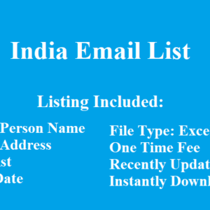 India email list