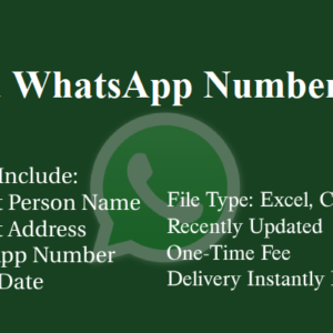 India whatsapp number database