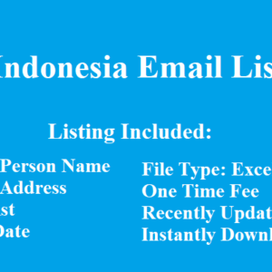 Indonesia email list