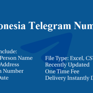 Indonesia telegram database