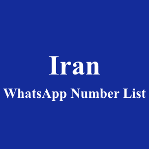 Iran WhatsApp Number List