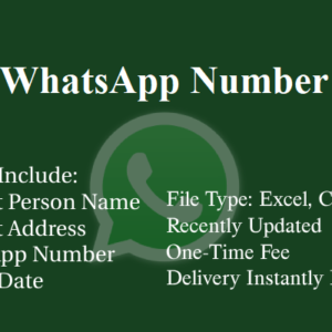 Iran whatsapp number database