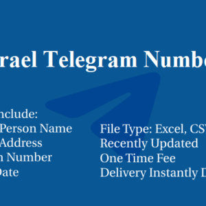 Israel telegram database