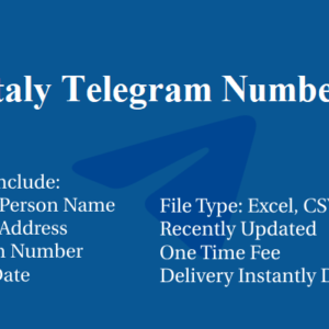 Italy telegram database