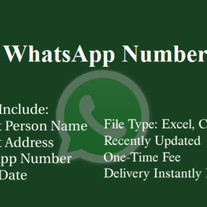 Italy whatsapp number database