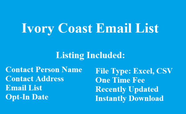 Ivory Coast Email List