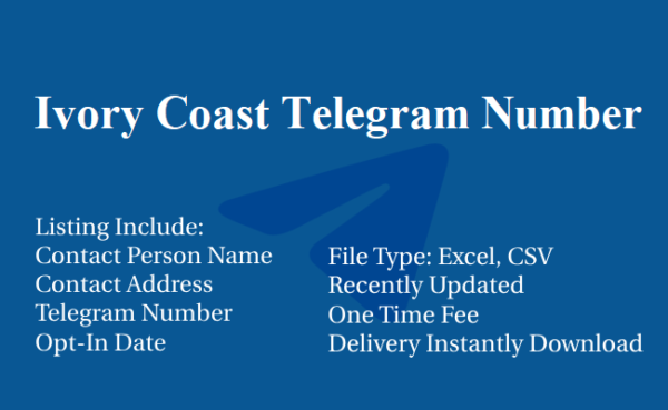 Ivory Coast telegram database