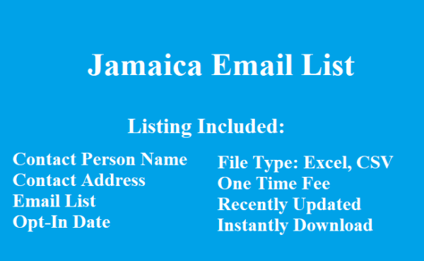 Jamaica email list