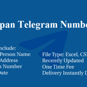 Japan telegram database