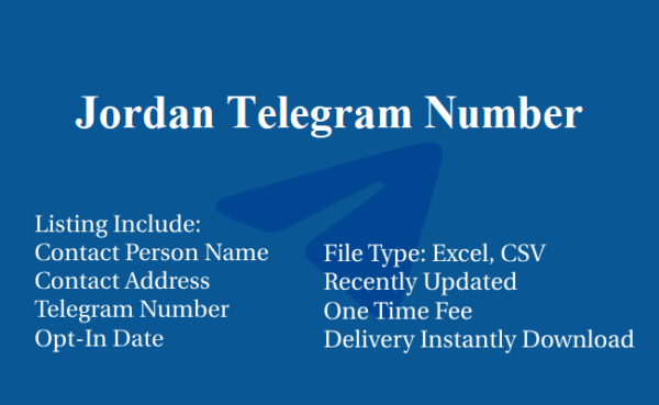 Jordan telegram database