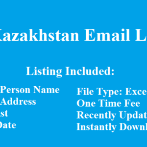 Kazakhstan email list