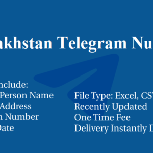 Kazakhstan telegram database