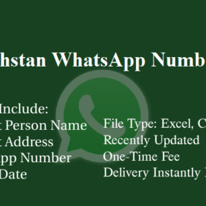 Kazakhstan whatsapp number database