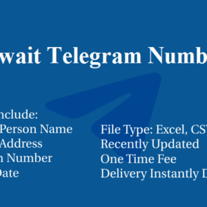 Kuwait telegram database