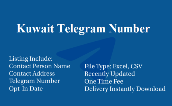 Kuwait telegram database