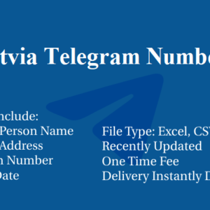 Latvia telegram database