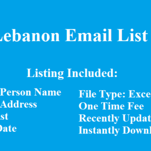 Lebanon email list