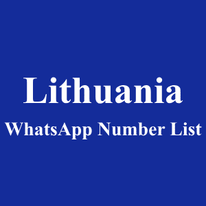 Lithuania WhatsApp Number List