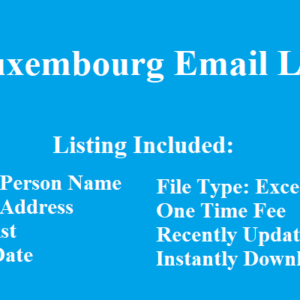 Luxembourg email list