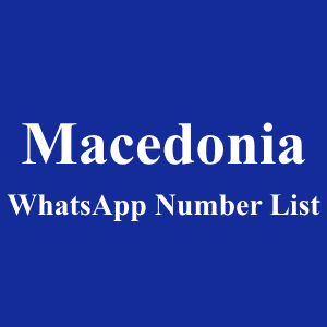 马其顿 WhatsApp 号码列表
