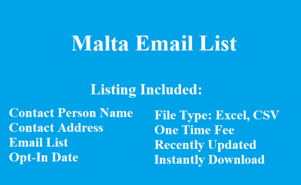 Malta email list