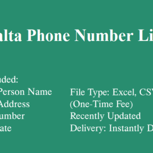 Malta phone number database