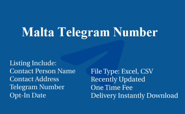 Malta telegram database