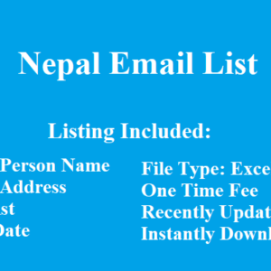 Nepal email list