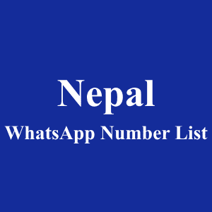 尼泊尔 WhatsApp 号码列表