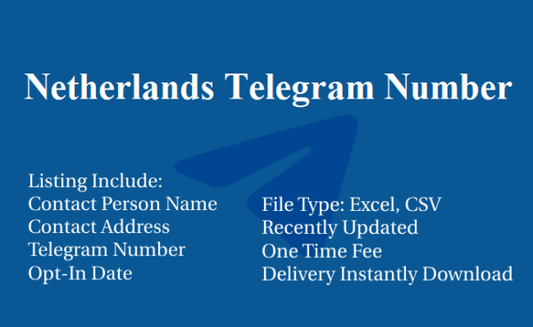 Netherlands telegram database