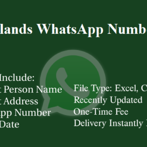 Netherlands whatsapp number database