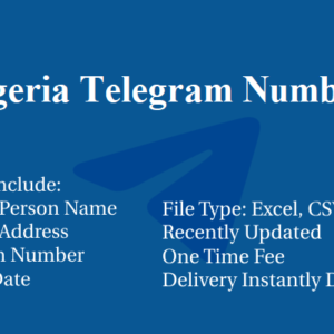 Nigeria telegram database