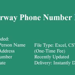 Norway Phone Number List