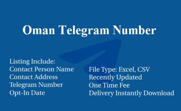 Oman telegram database