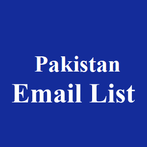 巴基斯坦电子邮件清单