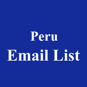 秘鲁电子邮件清单