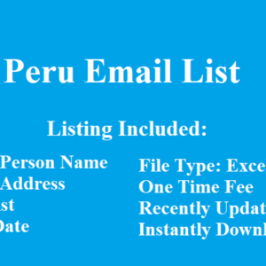 Peru email list