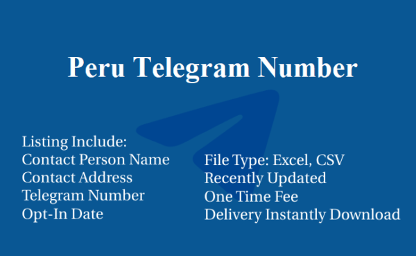 Peru telegram database