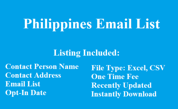 Philippines email list