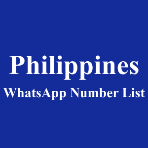 Philippines WhatsApp Number List