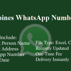 Philippines whatsapp database