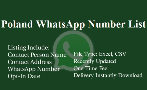 Poland whatsapp database