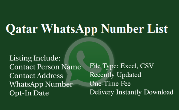 Qatar whatsapp database