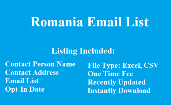 Romania email list