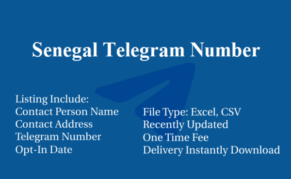 Senegal telegram database