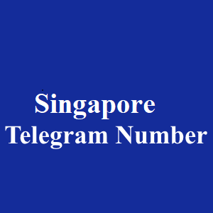 Singapore telegram number